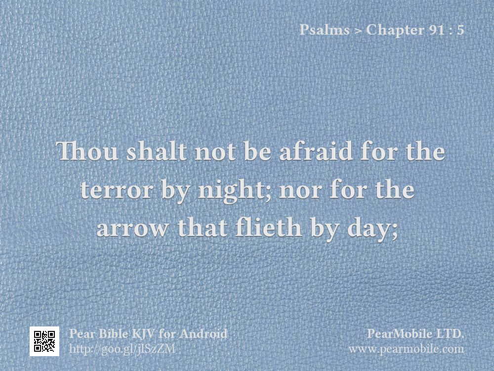 Psalms, Chapter 91:5